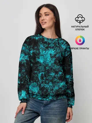 Женский свитшот / Кроваво-грязные пятна