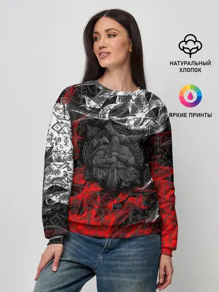 Женский свитшот / Викинги