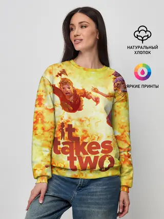 Женский свитшот / It Takes Two
