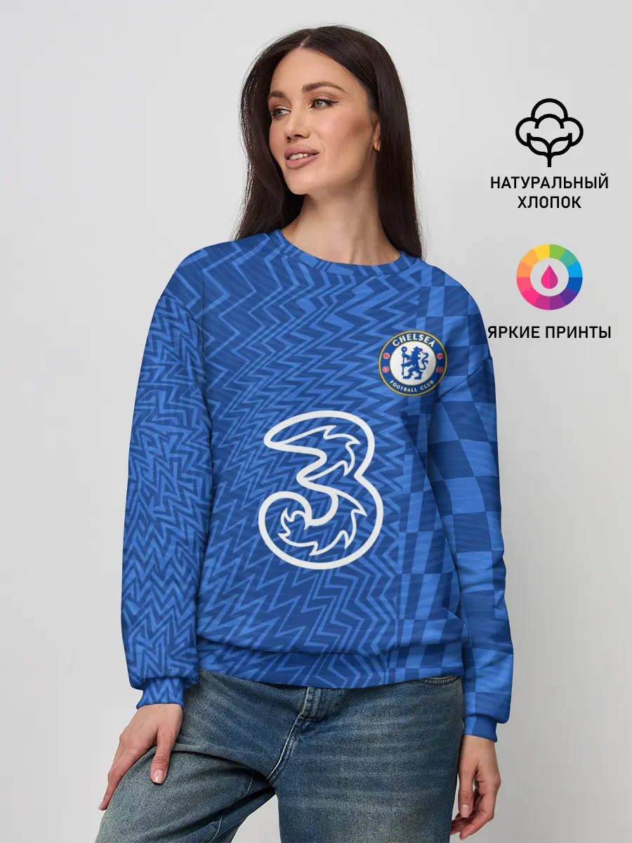 Женский свитшот / Домашняя форма Челси 2021/2022