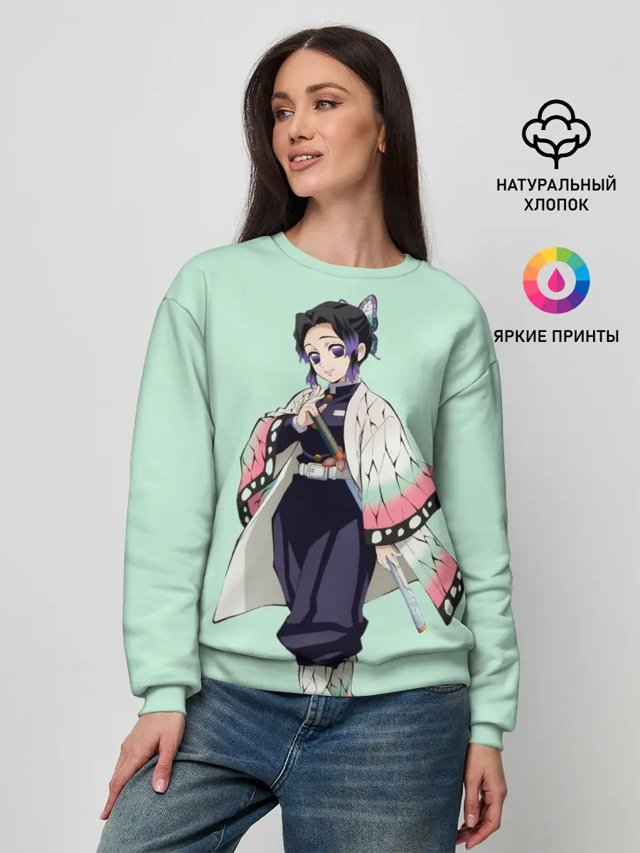 Женский свитшот / Шинобу Кочо, Столб Насекомого