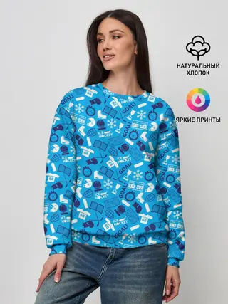 Женский свитшот / Хоккей