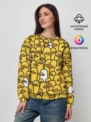 Женский свитшот / Утки