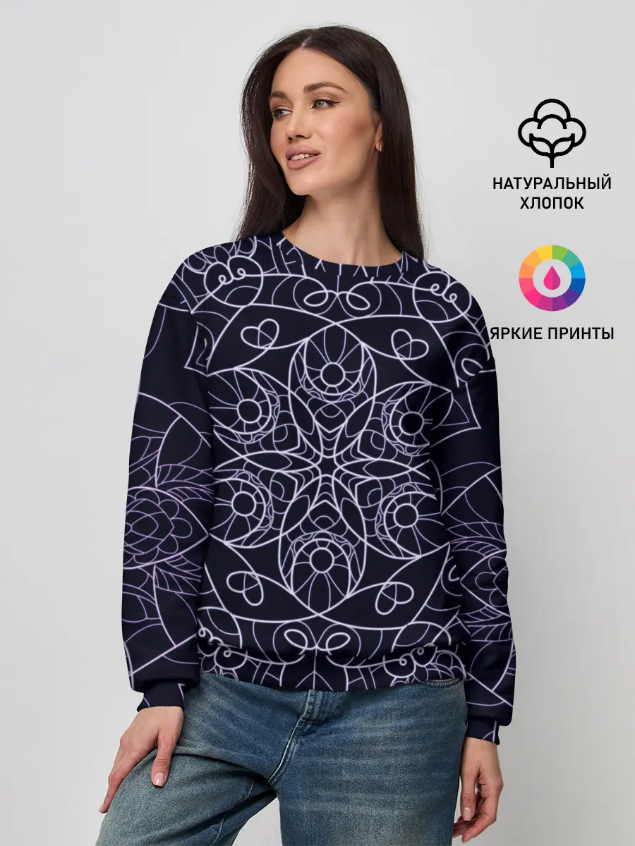Женский свитшот / Узор