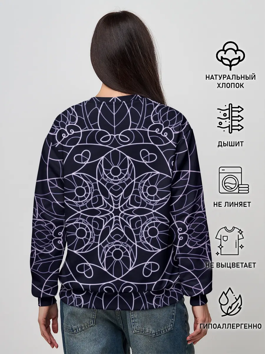 Женский свитшот / Узор