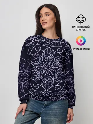 Женский свитшот / Узор