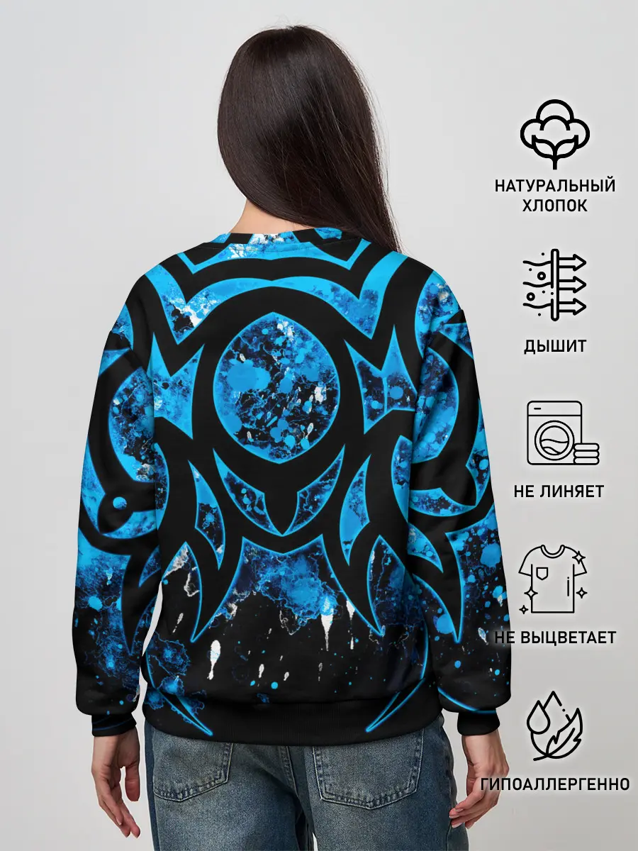 Женский свитшот / Абстракция