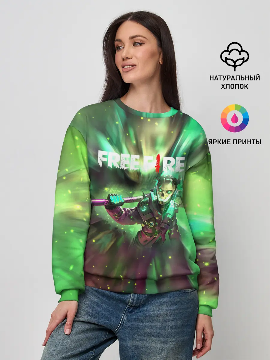 Женский свитшот / FREEFIRE | Battlegrounds