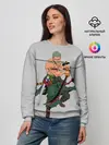 Женский свитшот / Арт Ророноа Зоро, One Piece