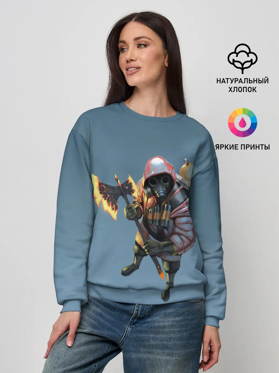 Женский свитшот / Pyro