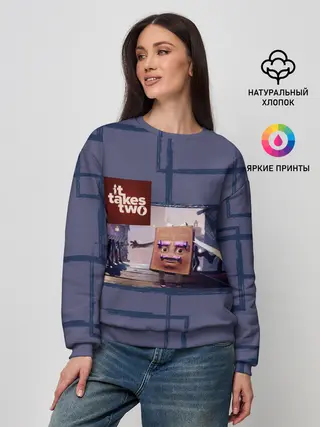 Женский свитшот / Книга любви