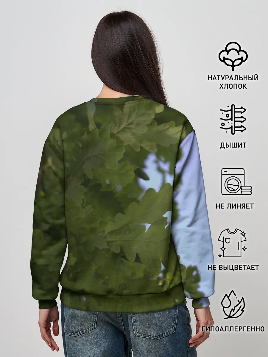 Женский свитшот / Летние дубы