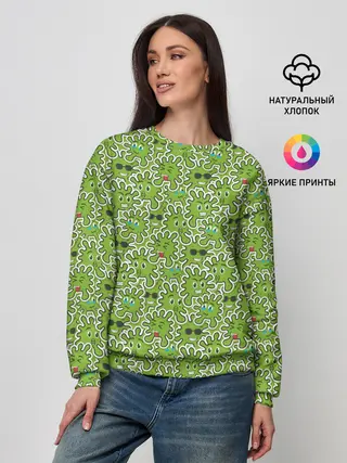 Женский свитшот / КоронаВирус