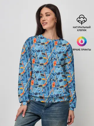 Женский свитшот / Зимние виды спорта