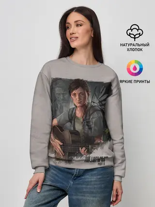 Женский свитшот / Элли с гитарой