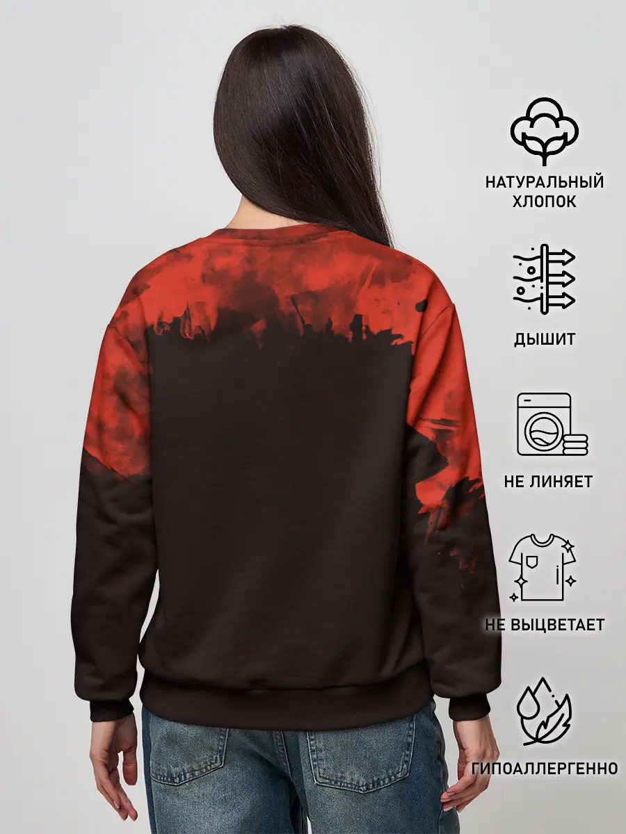 Женский свитшот / Ко Минамото | Туалетный мальчик Ханако-кун