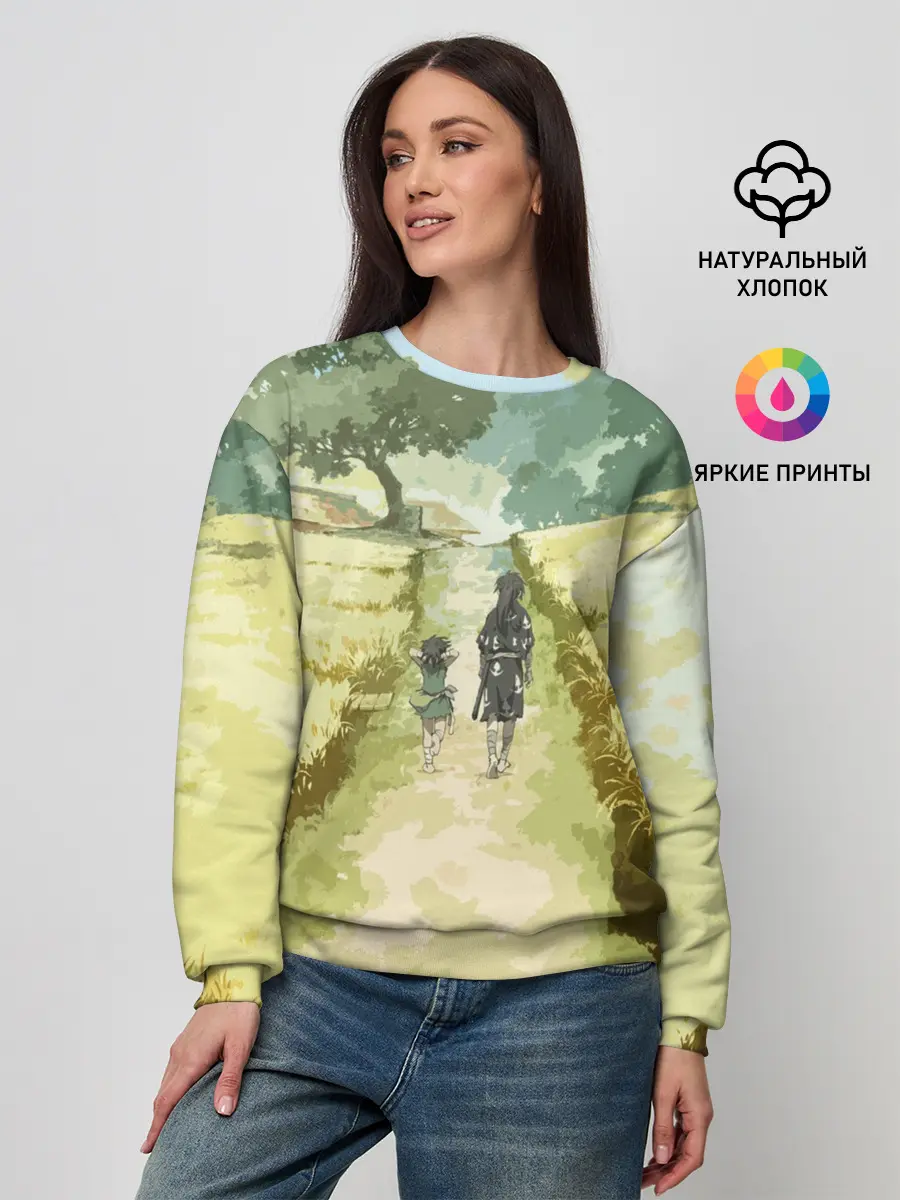 Женский свитшот / ХЯККИМАРУ И ДОРОРО