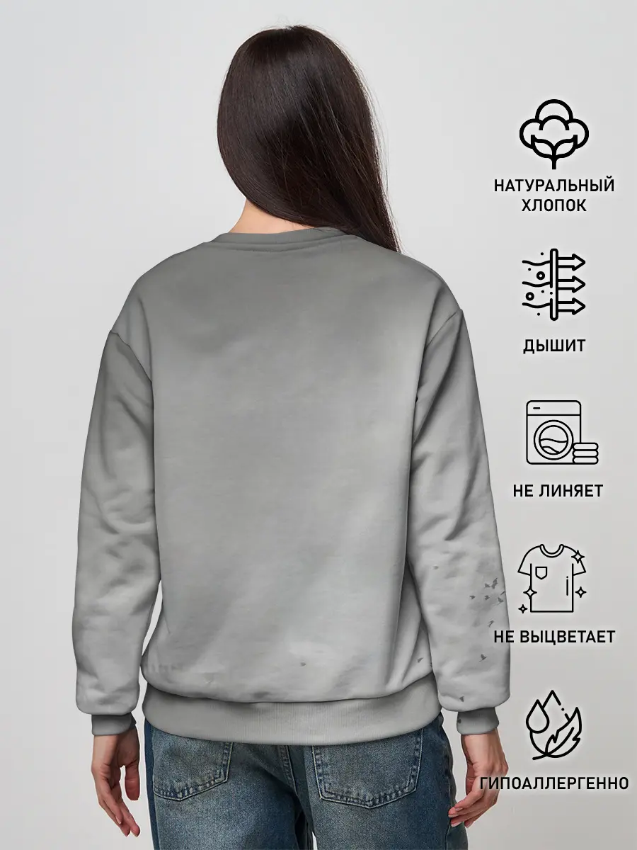 Женский свитшот / STALKER 2 Gray