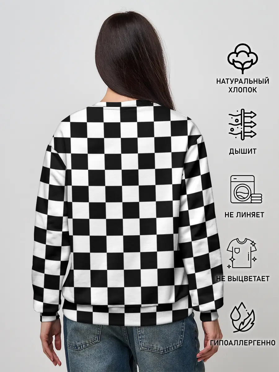 Женский свитшот / Шахматист