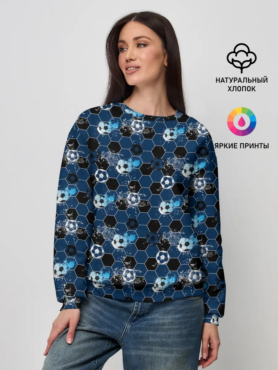 Женский свитшот / Football
