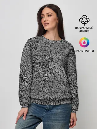 Женский свитшот / Черви