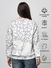 Женский свитшот / Афро абстракция