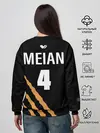 Женский свитшот / 4 | MSBY | BLACK JACKALS