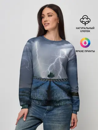 Женский свитшот / Молнии