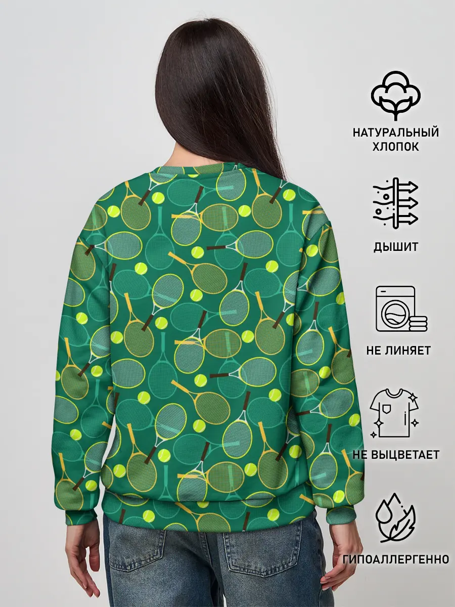 Женский свитшот / Большой Теннис