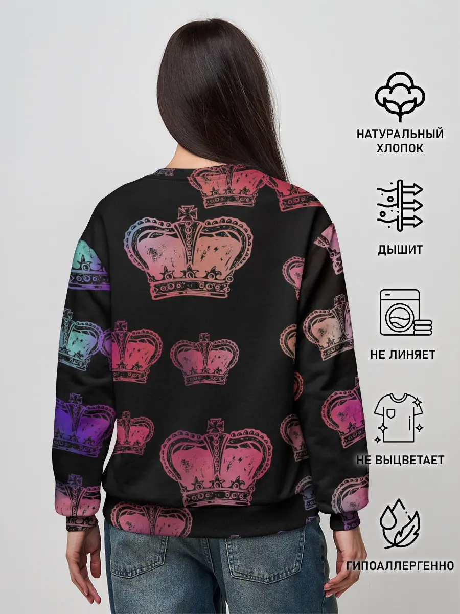 Женский свитшот / ВЛАСТИТЕЛЬ 3D