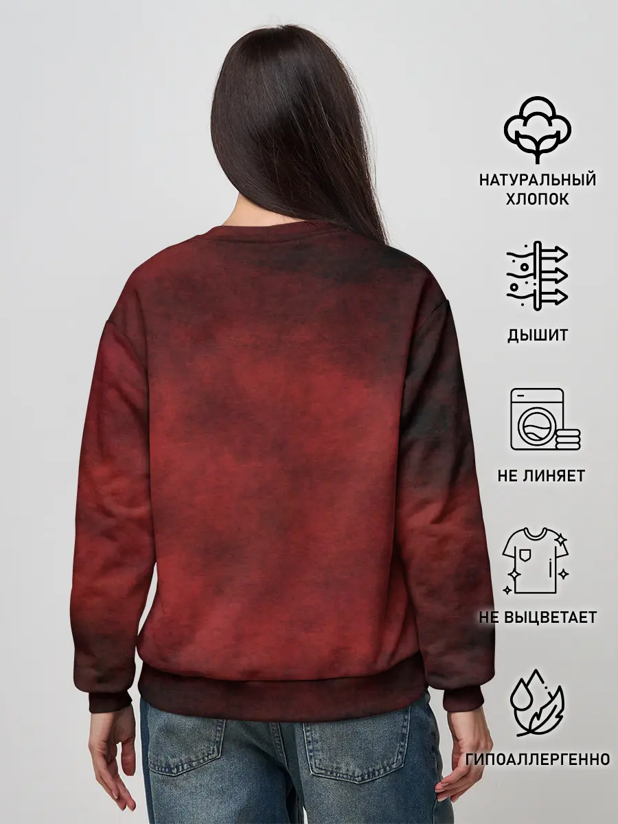 Женский свитшот / Шоё Хината прыжок | Haikyu!!