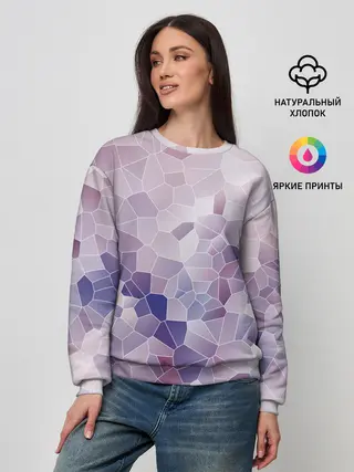 Женский свитшот / Узор Мозаика