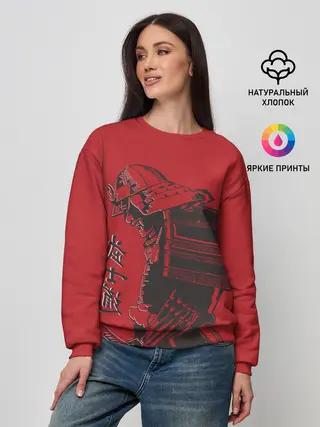 Женский свитшот / Самурай