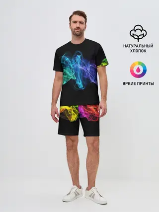 Мужской костюм с шортами / COLOR SMOKE