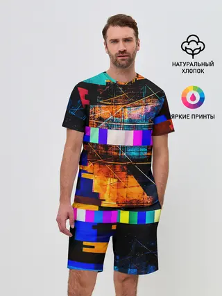 Мужской костюм с шортами / ПОМЕХИ