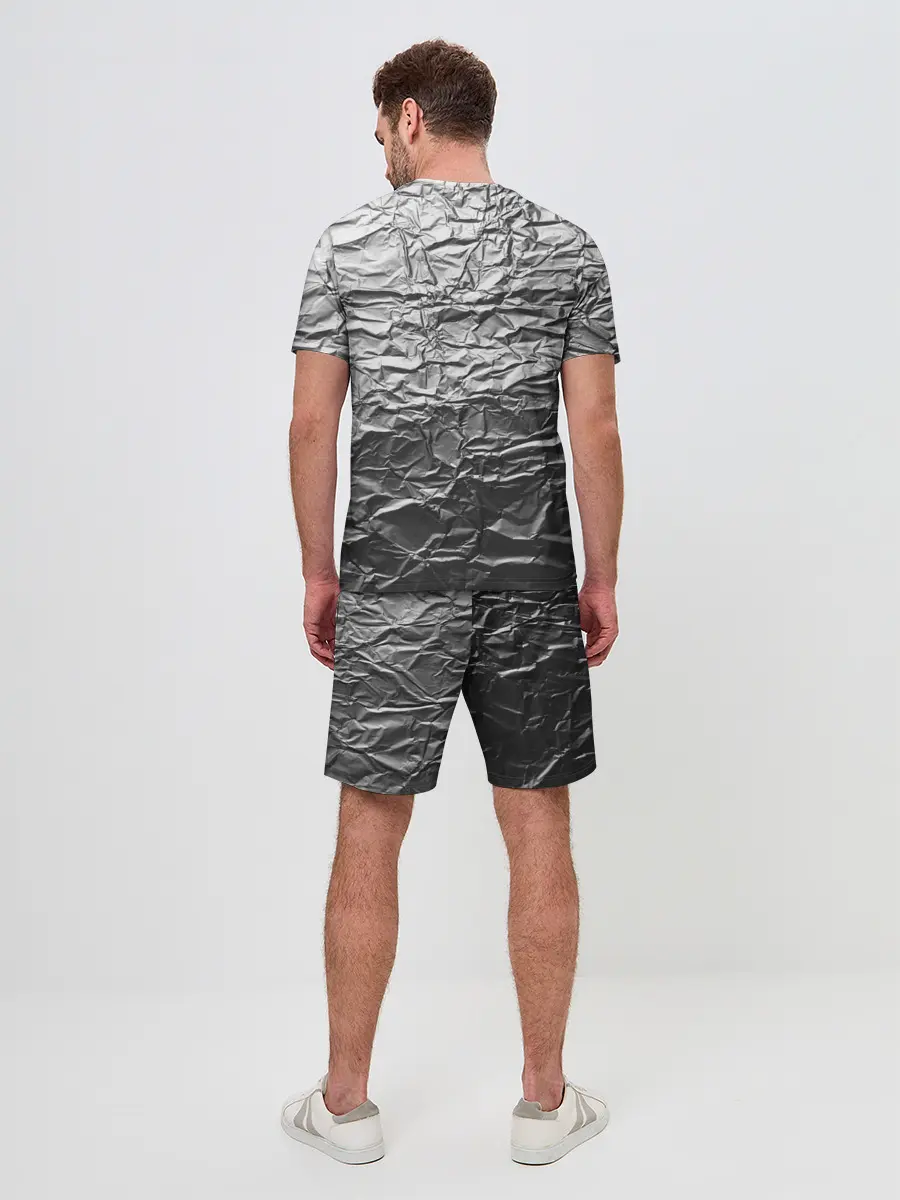 Мужской костюм с шортами / Фольга