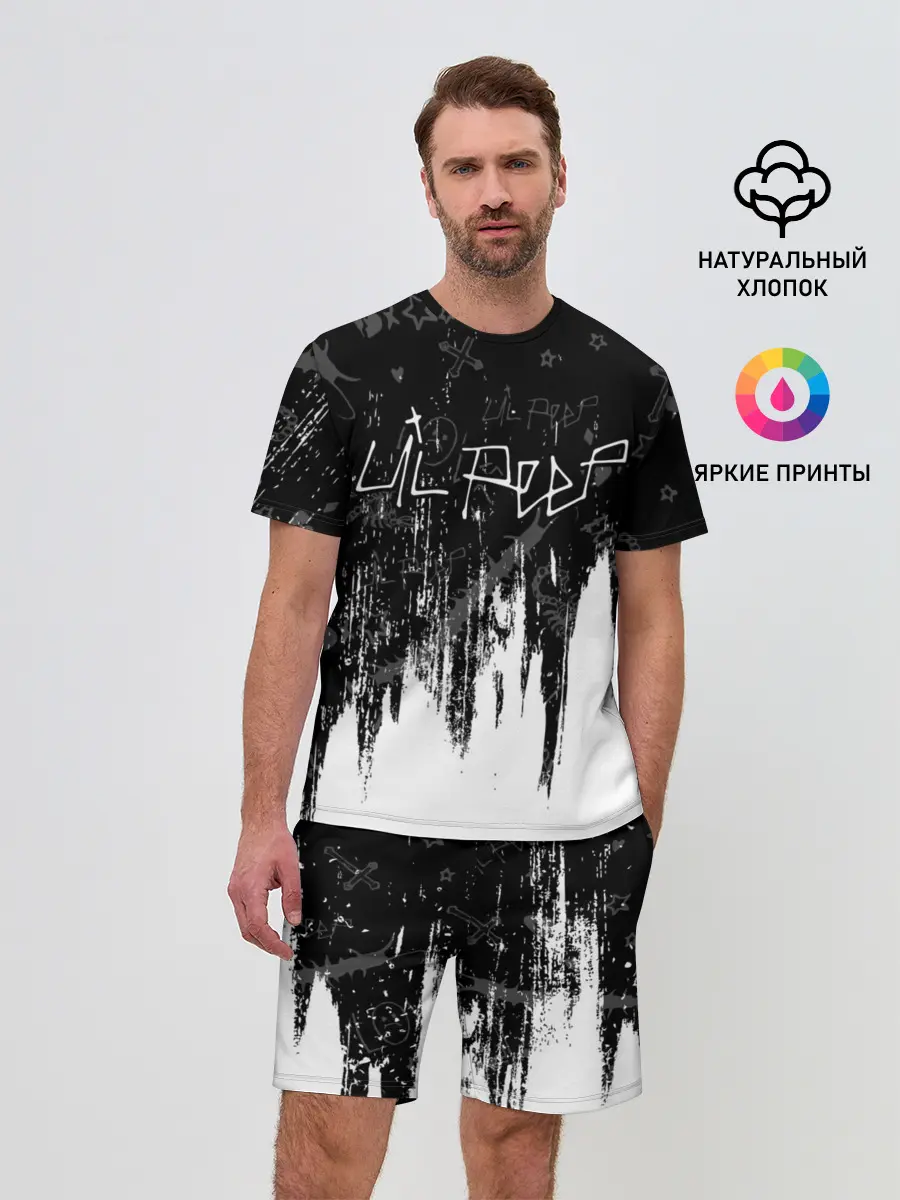 Мужской костюм с шортами / LIL PEEP / ЛИЛ ПИП