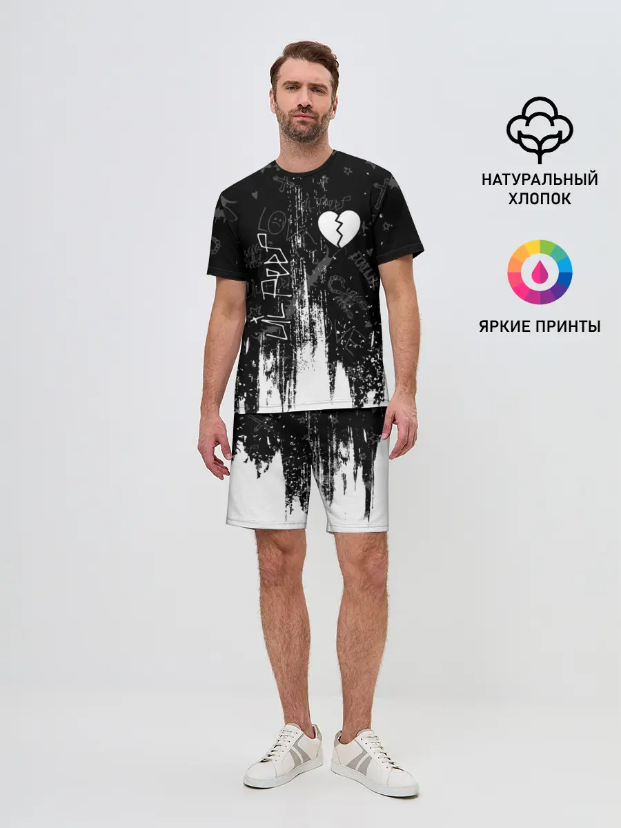 Мужской костюм с шортами / LIL PEEP / ЛИЛ ПИП