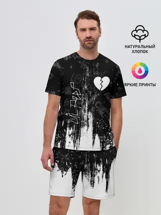 Мужской костюм с шортами / LIL PEEP / ЛИЛ ПИП