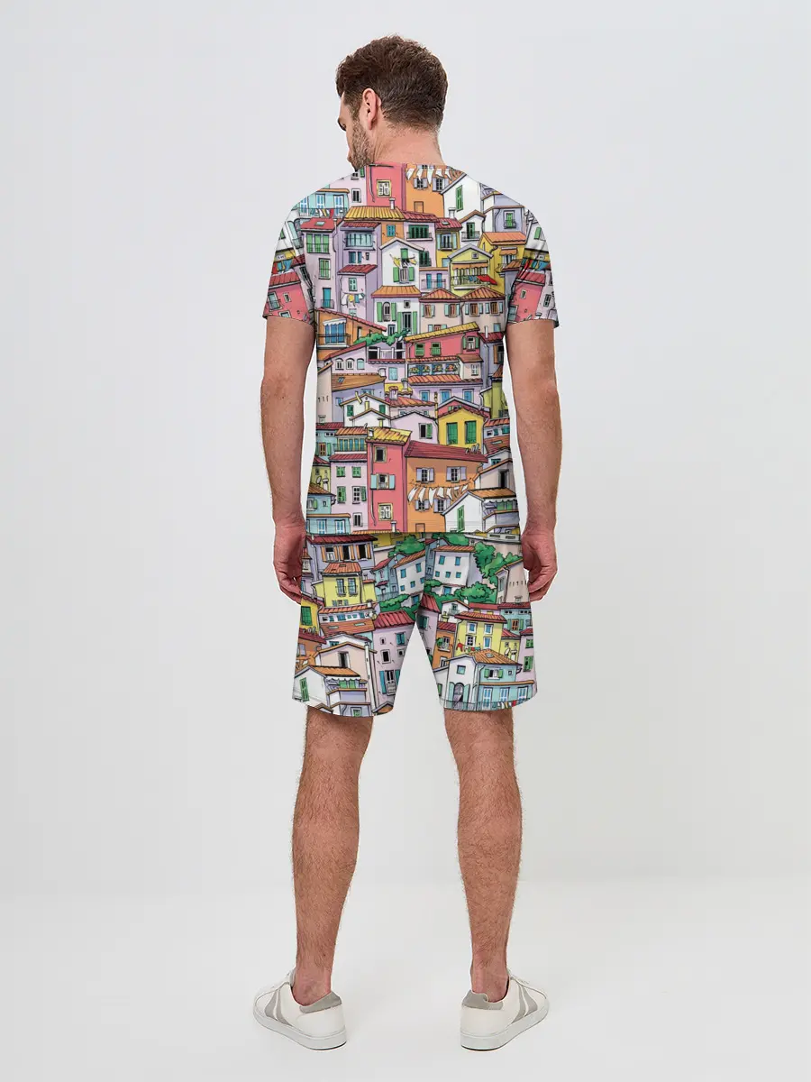 Мужской костюм с шортами / Ментон Франция