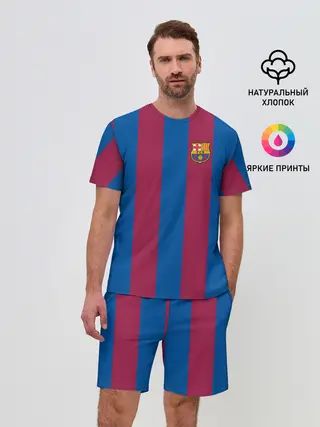 Мужской костюм с шортами / FC Barcelona 20/21