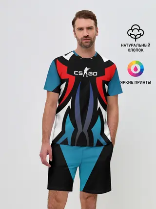 Мужской костюм с шортами / Counter Strike Gaming Gear
