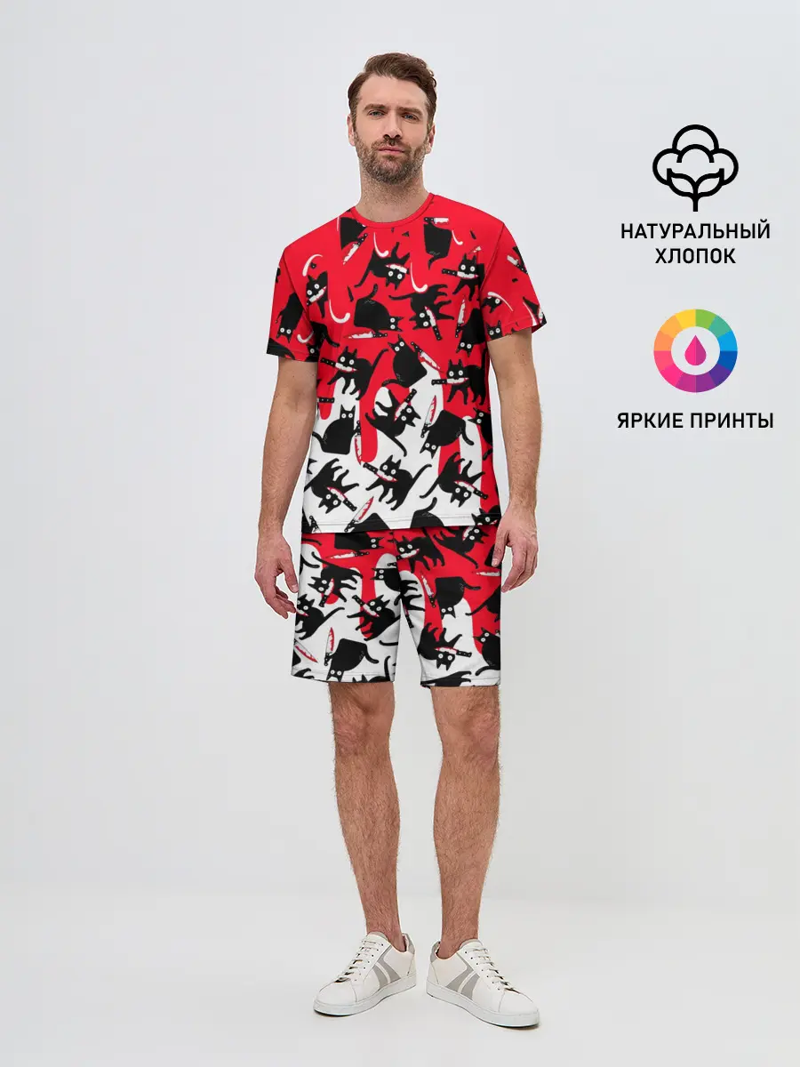 Мужской костюм с шортами / WHAT CAT