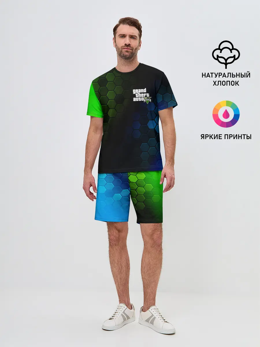 Мужской костюм с шортами / GTA 5 / ГТА 5