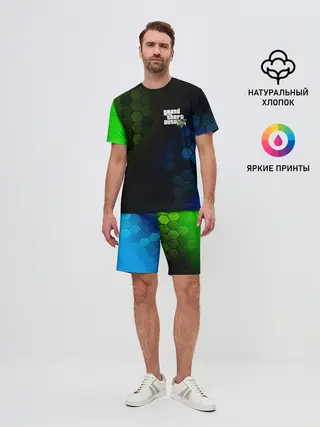 Мужской костюм с шортами / GTA 5 / ГТА 5