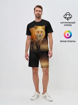 Мужской костюм с шортами / Лиса