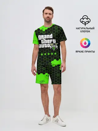 Мужской костюм с шортами / GTA 5 / ГТА 5