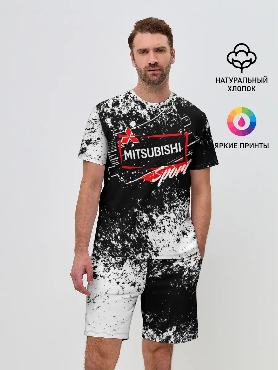 Мужской костюм с шортами / Mitsubishi SPORT