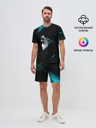 Мужской костюм с шортами / Sky Wolf