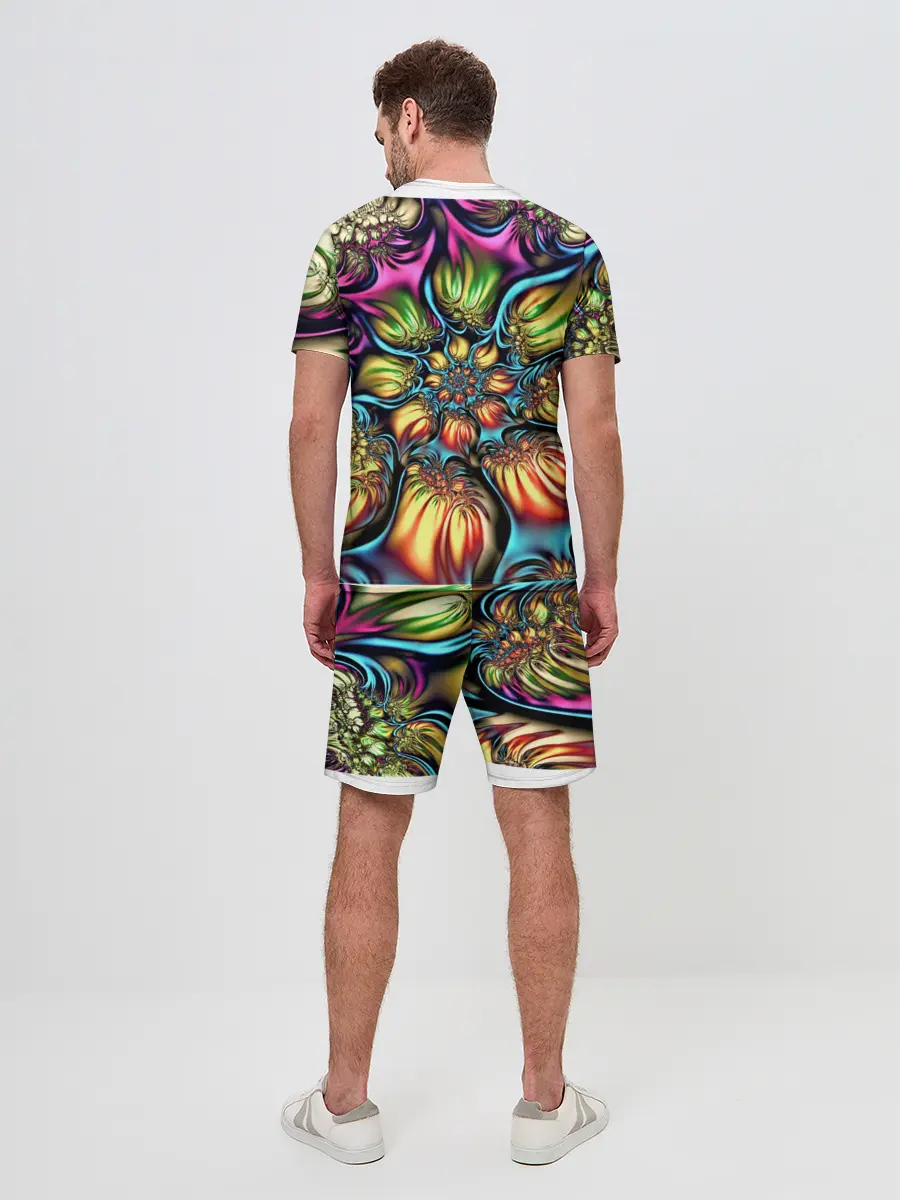 Мужской костюм с шортами / Абстракция